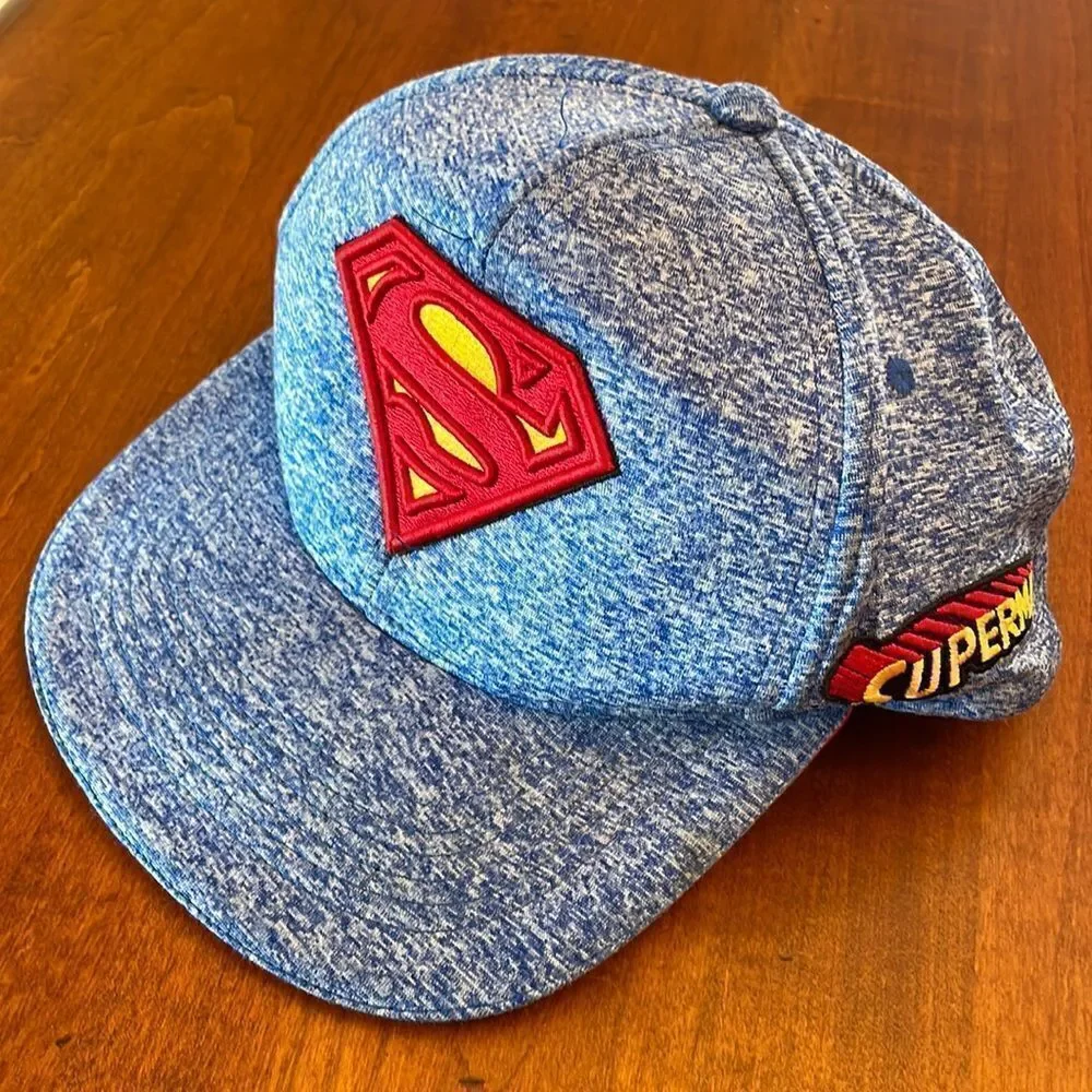 Superman Snap Back Ball Cap